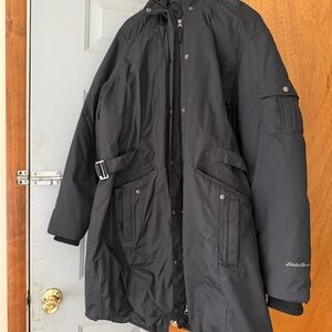 Eddie Bauer Black Winter Jacket/Coat